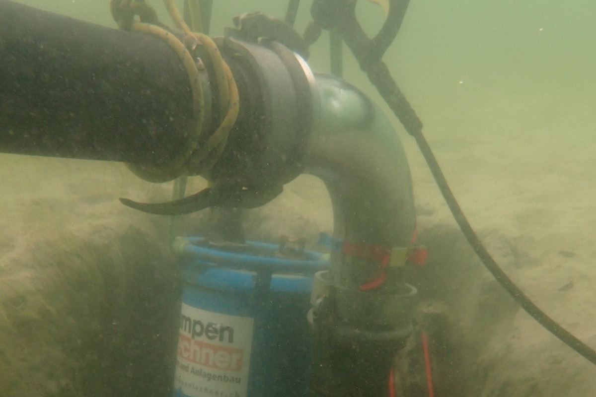Seeleitungen / Bau von Leitungen unter Wasser