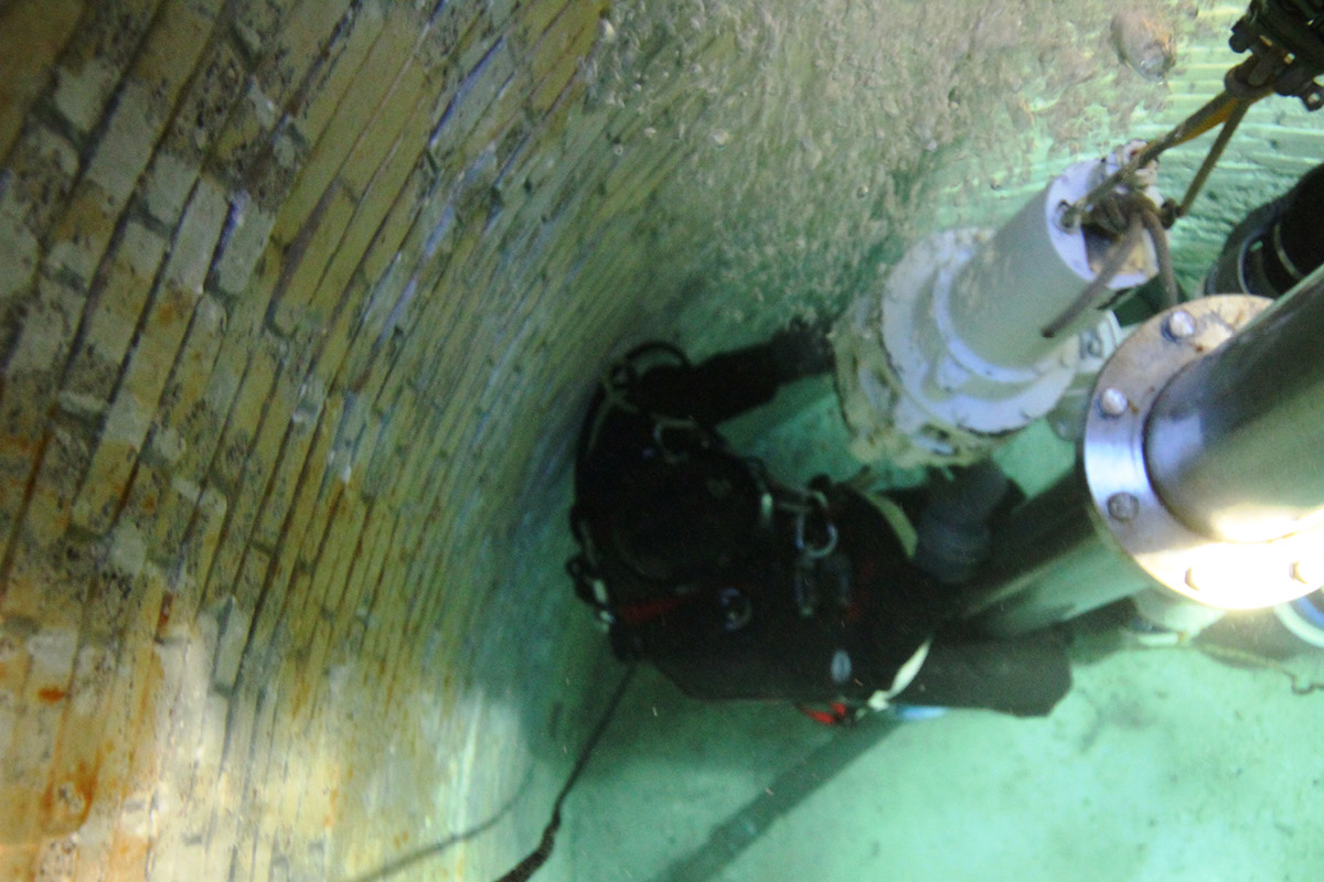 Dans le secteur de l’eau potable, TAF-Taucharbeiten