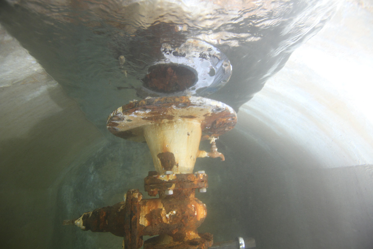 Dans le secteur de l’eau potable, TAF-Taucharbeiten